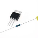 Power Mosfet IRLB3034PBF, N-channel, incl. resistor