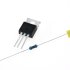 Power Mosfet IRLB3034PBF, N-Kanal, inkl. Widerstand