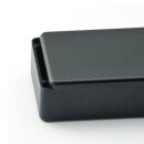 V&M Modding Box 1590G+, aluminium anodized black, incl....