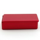 V&M 1590G+ Alu Project Box/Case, Red, Sliding Magnetic Closure, 99x48x23 (Inner)