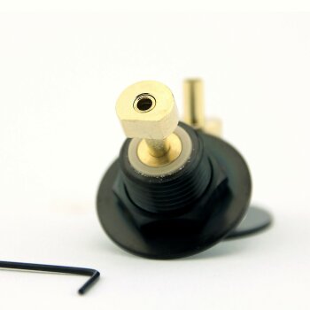 Vape & Make 510 Squonker Connector, 24mm Black + Vari-Nut Medium