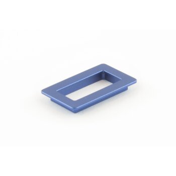 V&M Aluminium Bezel für Voltmeter 0,28" Blau