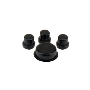 Analog Box Mods Button for ABM-Box Black (Aluminium anodized)
