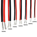 Highly flexible silicone cable 21AWG - 7.5 Amps (5min: 20.5 A)