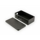 Analog Box Mods Project Box 1, Black, Anodized aluminum, incl. magnets, DNA 75C, 1 x 18650/21700