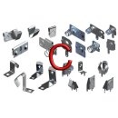 Keystone contacts/clips for C cells, 6/8 set