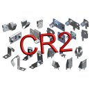 Keystone contacts/clips for CR2 cells, set of 8