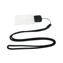LED key/necklace pendant, 7 colors, Li-Ion battery, USB, heart shape