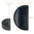 Solar LED Sockel/Halter/Ständer für Außenbereich, 7 Farben, Li-Ionen Akku